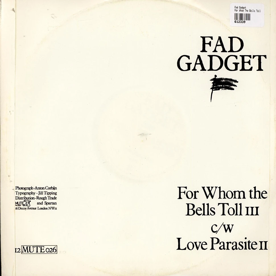 Fad Gadget - For Whom The Bells Toll