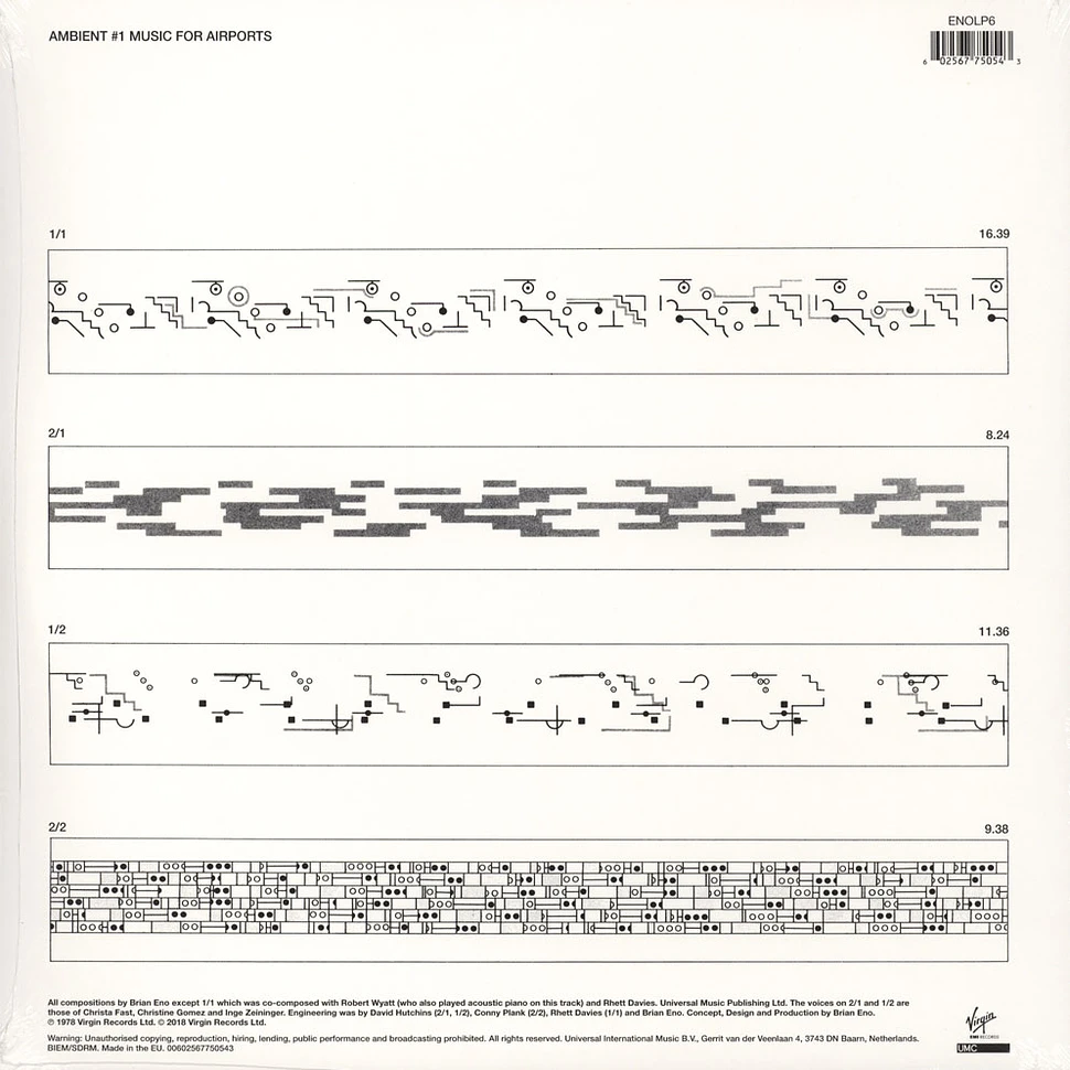 Brian Eno - Ambient 1: Music For Airports