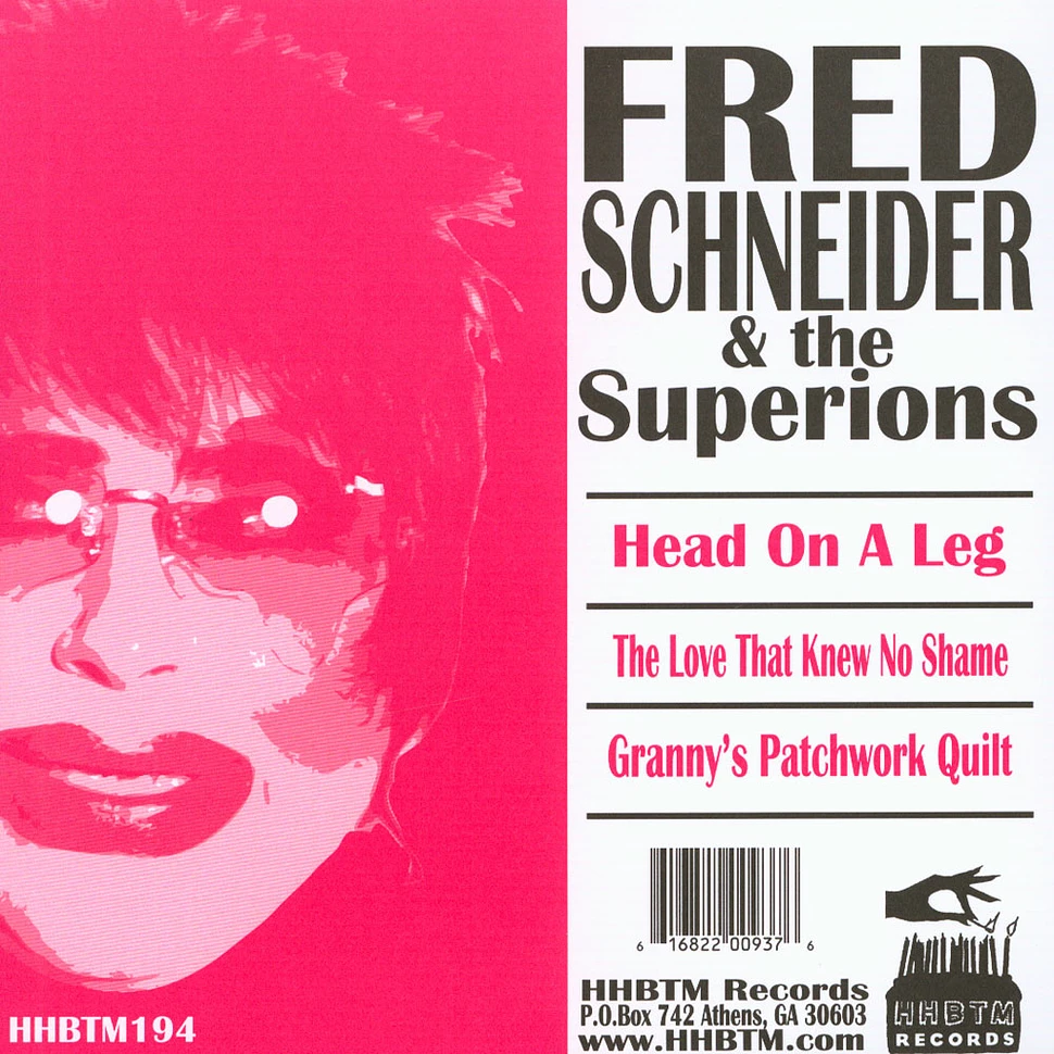 Fred Schneider Of The B-52s & The Superions - Head On A Leg