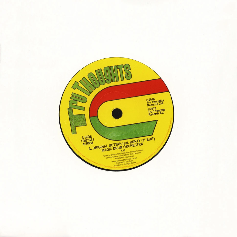 Magic Drum Orchestra - Original Nuttah Feat. Bunty 7inch Edit / Dread Nouris