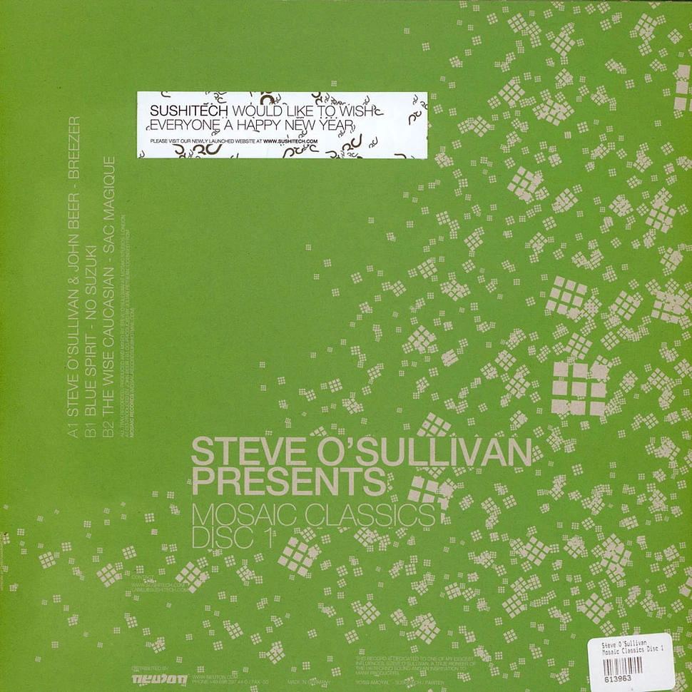 Steve O'Sullivan - Mosaic Classics Disc 1