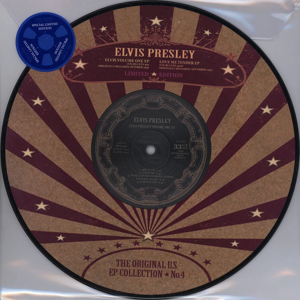 Elvis Presley - US EP Collection Volume 4 Picture Disc Edition