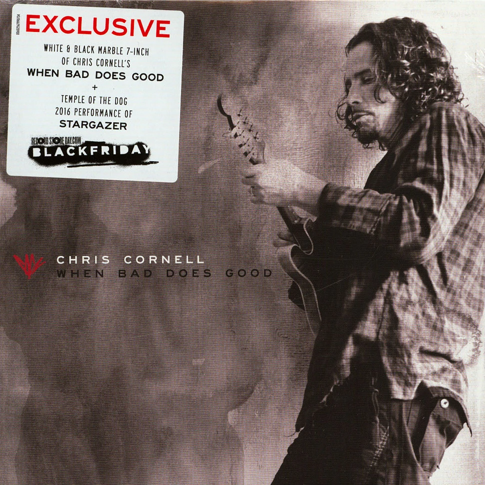 Chris Cornell - When Bad Does Good White & Black Marble Colored Vinyl Edition
