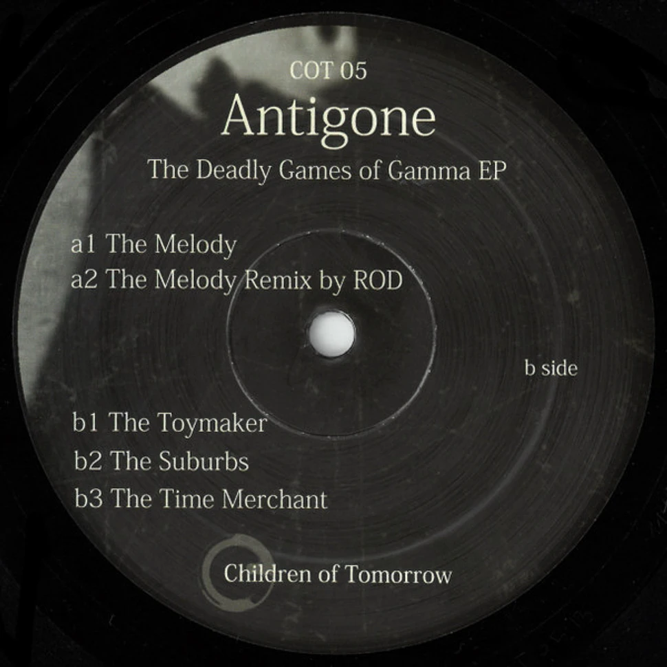 Antigone - The Deadly Games Of Gamma EP