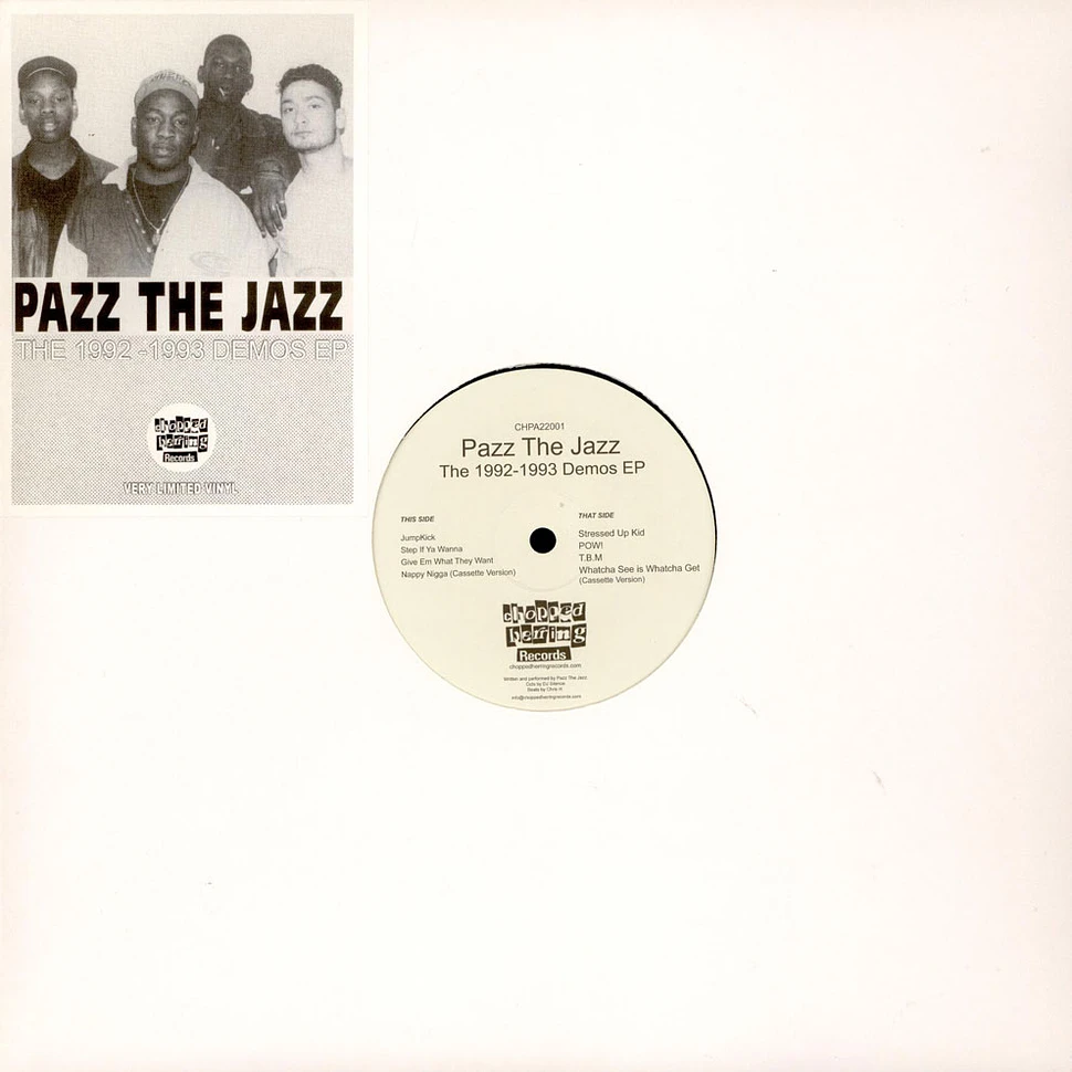 Pazz The Jazz - The 1992-1993 Demos EP