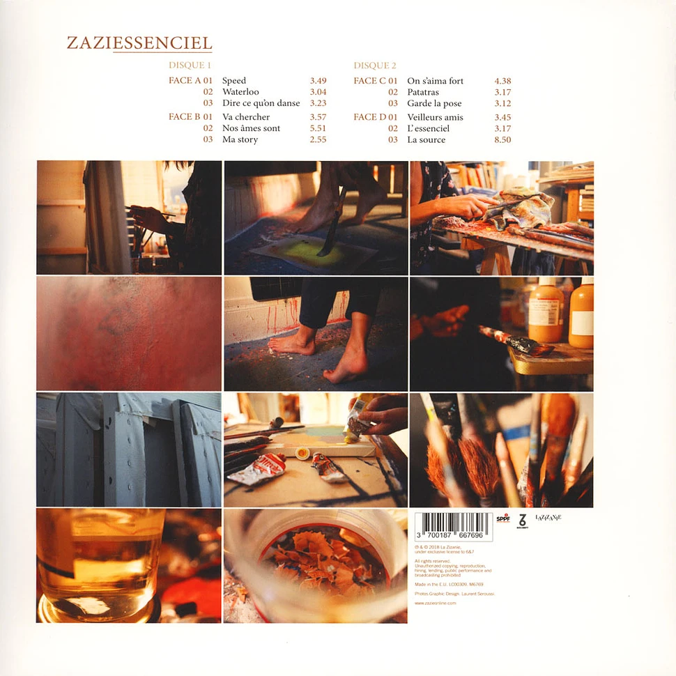 Zazie - Essenciel White Colored Vinyl Edition