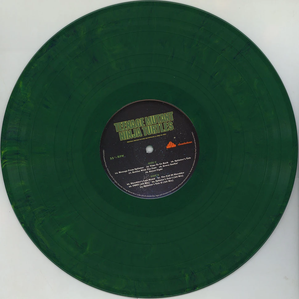 John Du Prez - OST Teenage Mutant Ninja Turtles Leonardo Edition Blue & Green Vinyl
