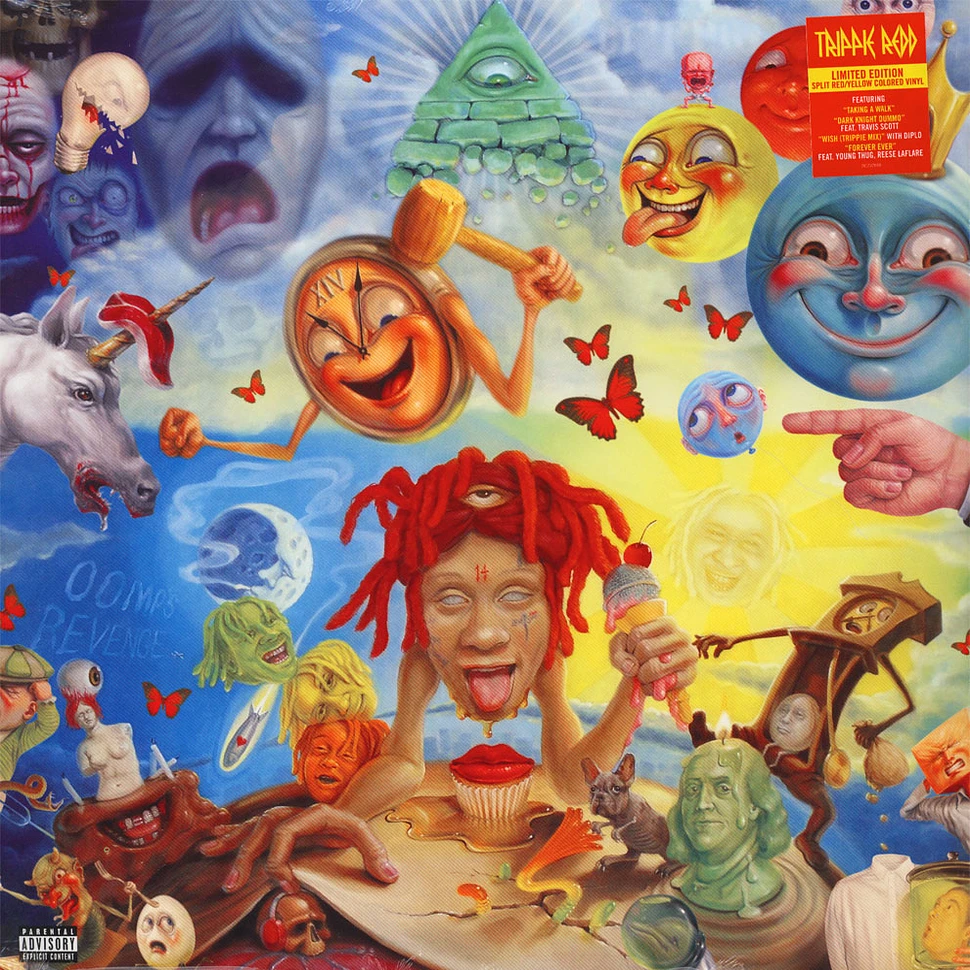 Trippie Redd - Life's A Trip Red & Yellow Vinyl Edition