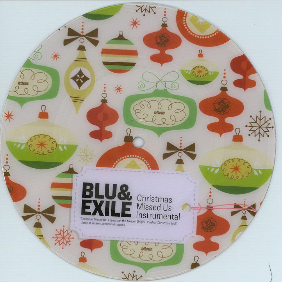 Blu & Exile - Christmas Missed Us Picture Disc Edition