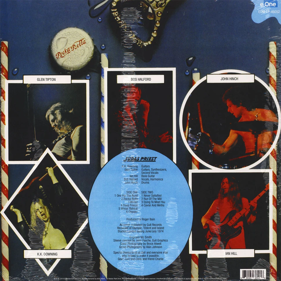 Judas Priest - Rocka Rolla Limited Green Colored Vinyl Edition