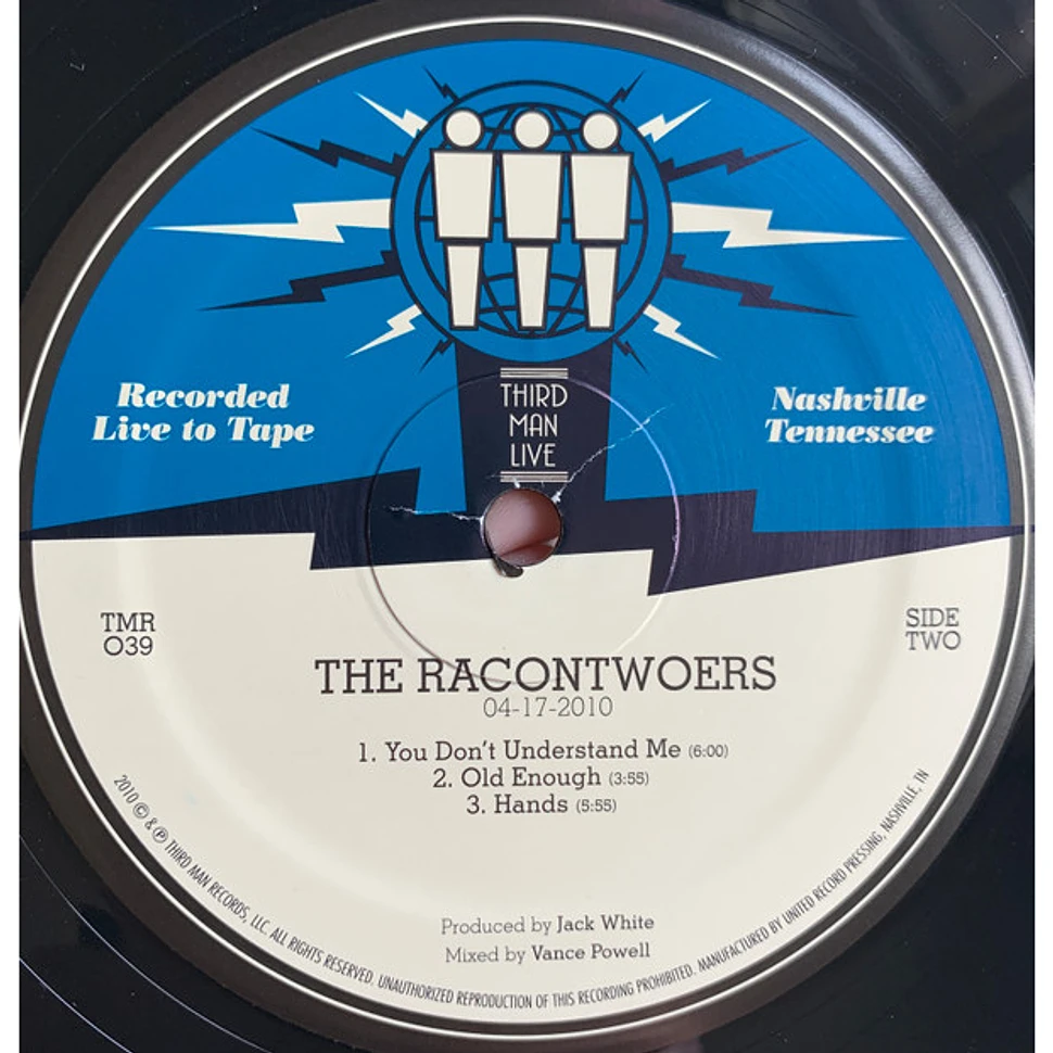 The Racontwoers - Live At Third Man Records
