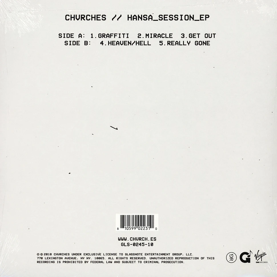 CHVRCHES - Hansa Session EP