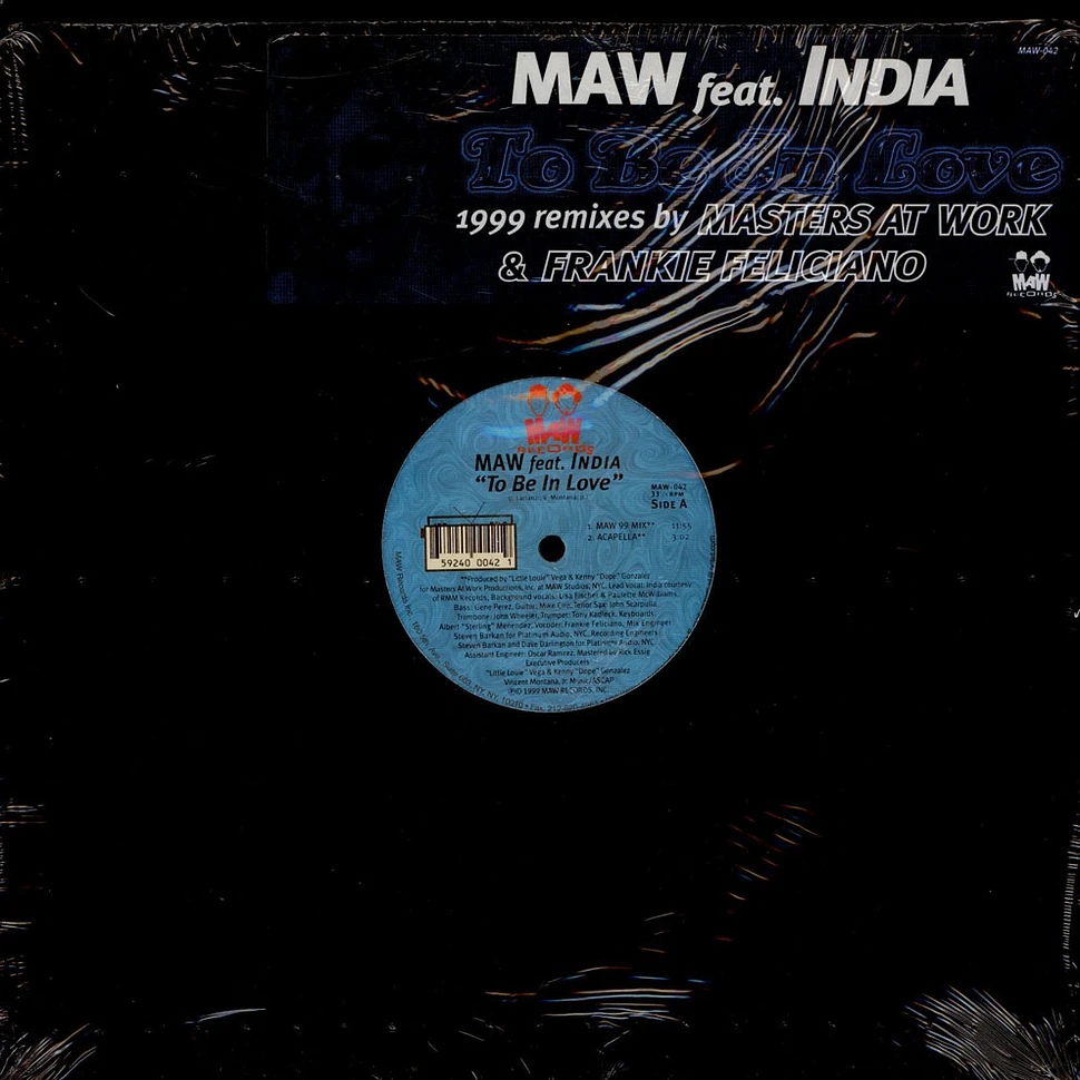 Masters At Work Feat. India - To Be In Love (1999 Remixes)