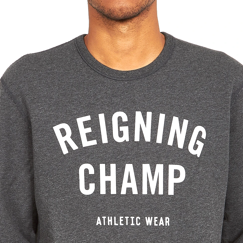 Reigning Champ - Gym Logo Crewneck Sweater