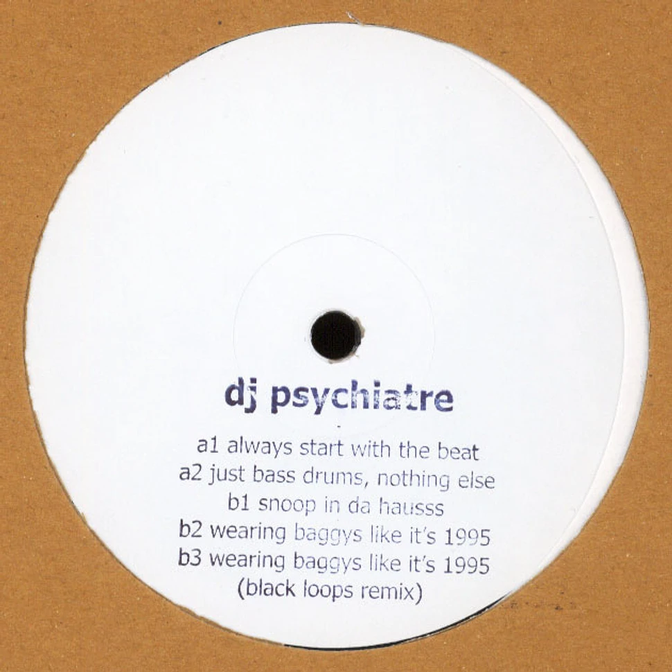 DJ Psychiatre - Untitled EP