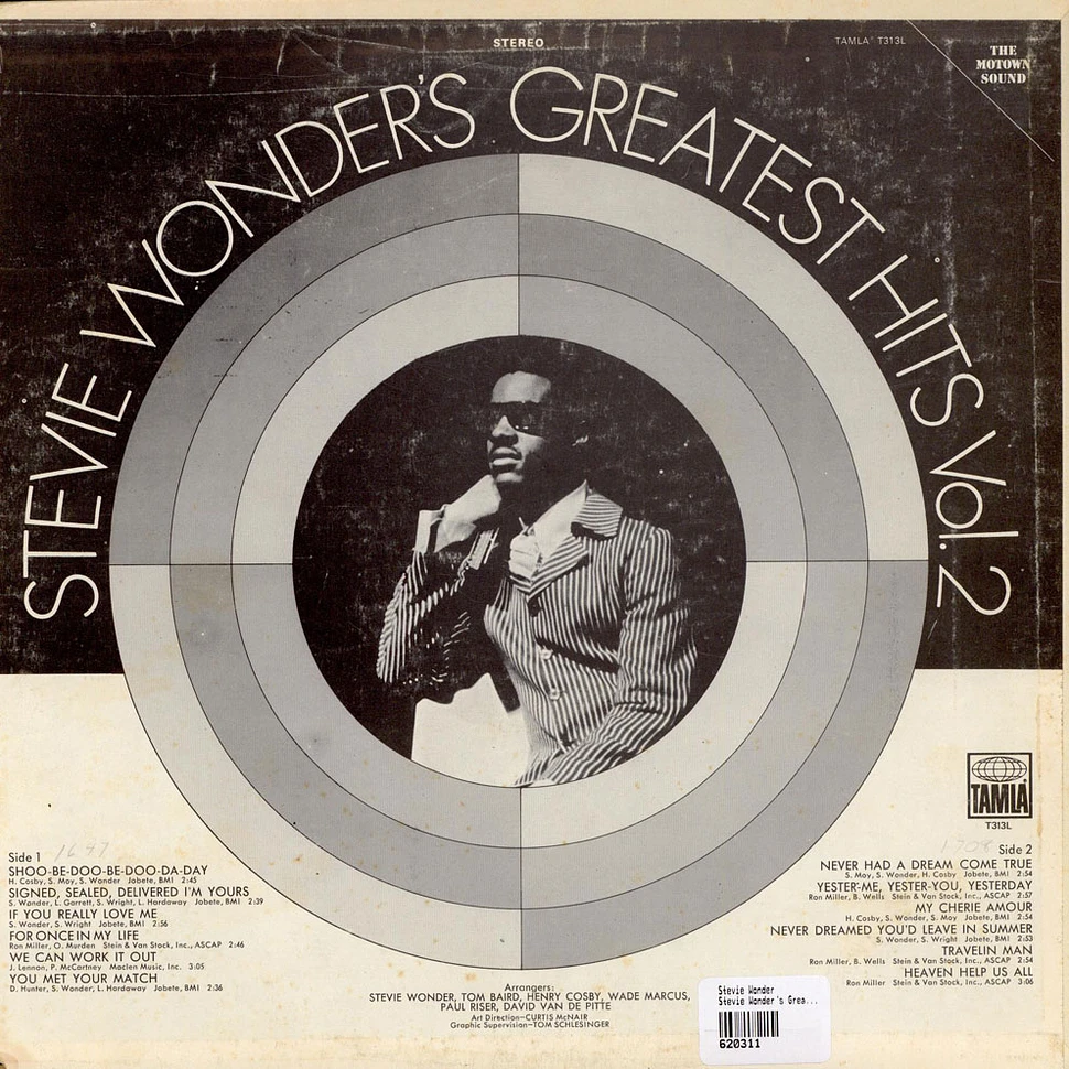 Stevie Wonder - Stevie Wonder's Greatest Hits Vol. 2