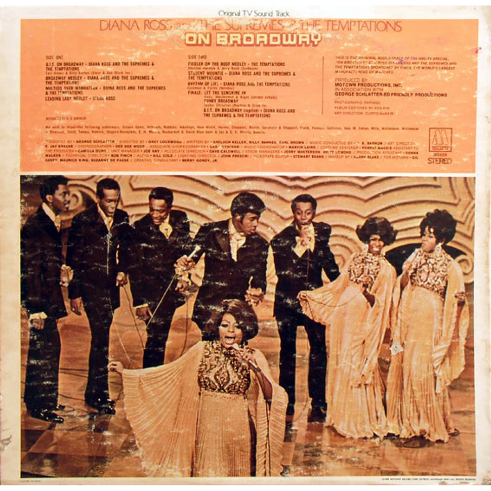 The Supremes & The Temptations - On Broadway