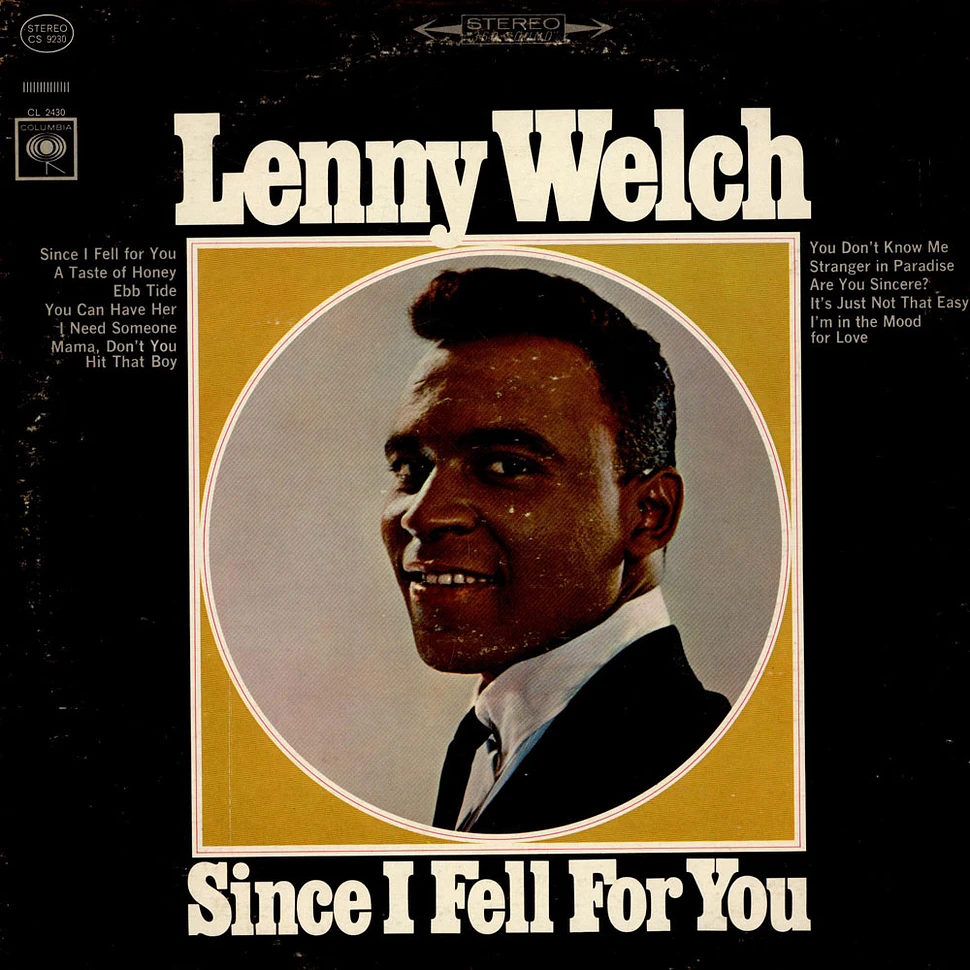 Lenny Welch - Since I Fell For You