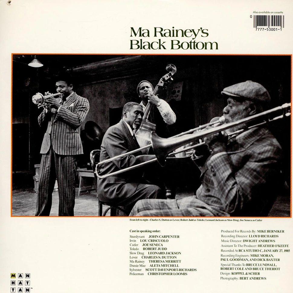 V.A. - Original Broadway Cast Recording Ma Rainey's Black Bottom