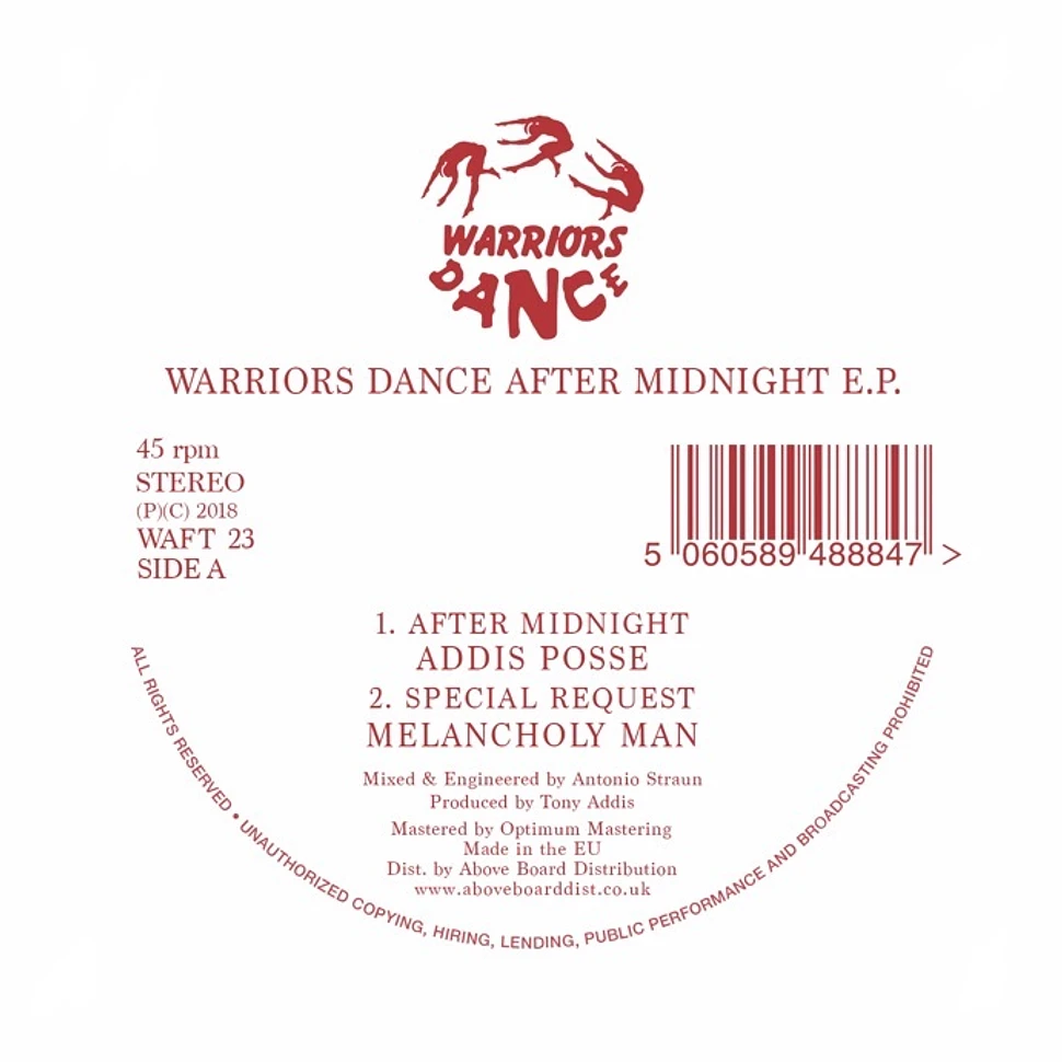 Melancholy Man, Addis Posse, Watt Noize & No Smoke - Warriors Dance After Midnight EP