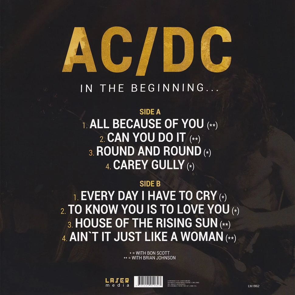 AC/DC - In The Beginning