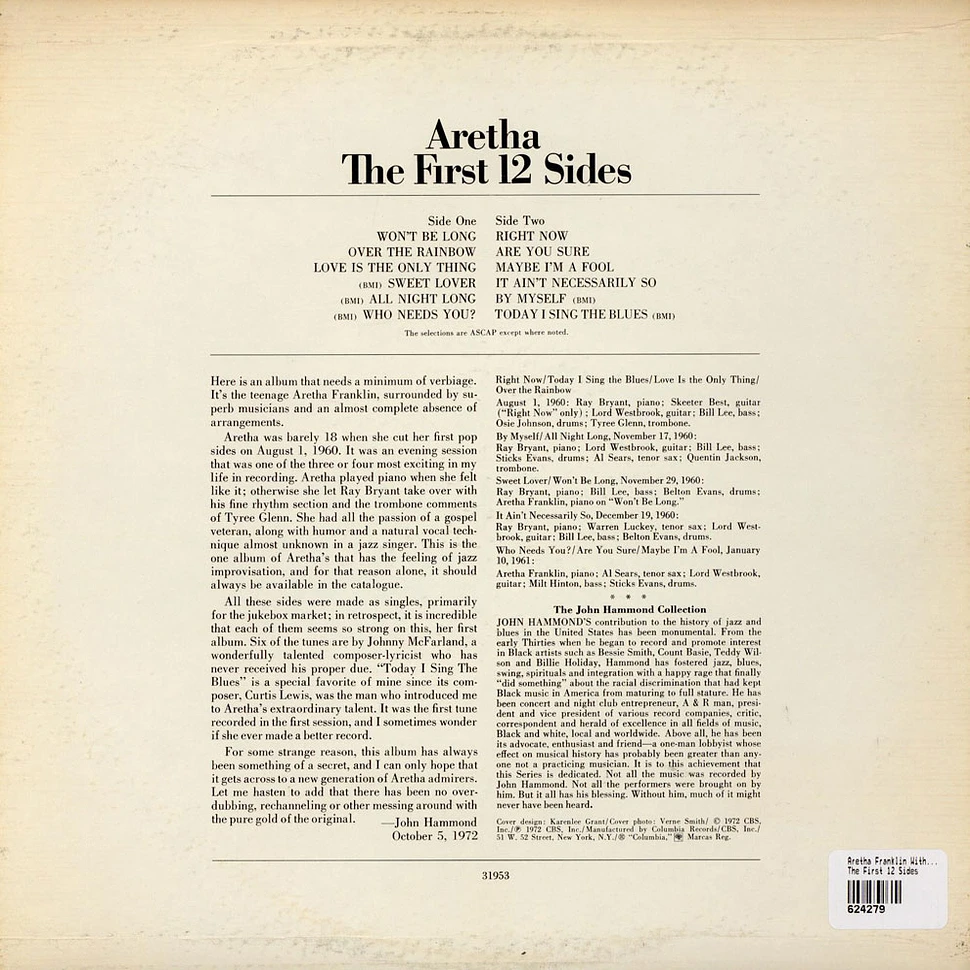 Aretha Franklin - The First 12 Sides