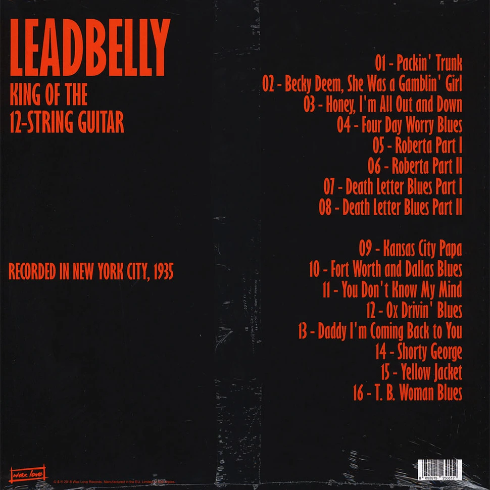 Leadbelly - King Of The 12-String Guitar