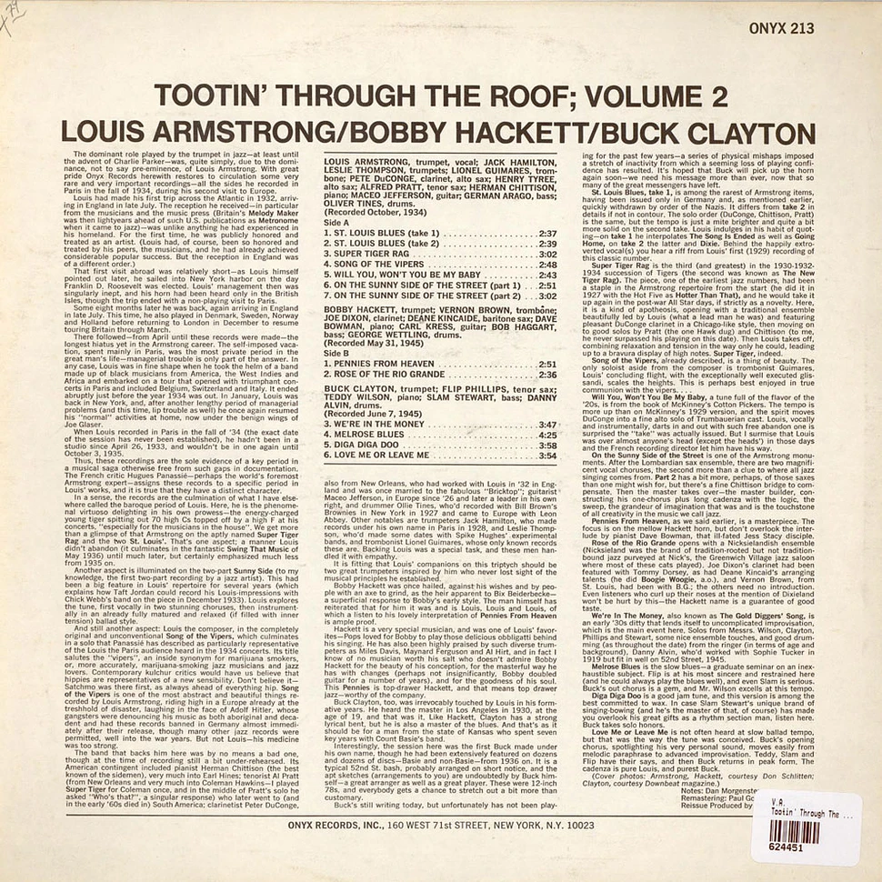V.A. - Tootin' Through The Roof; Volume 2