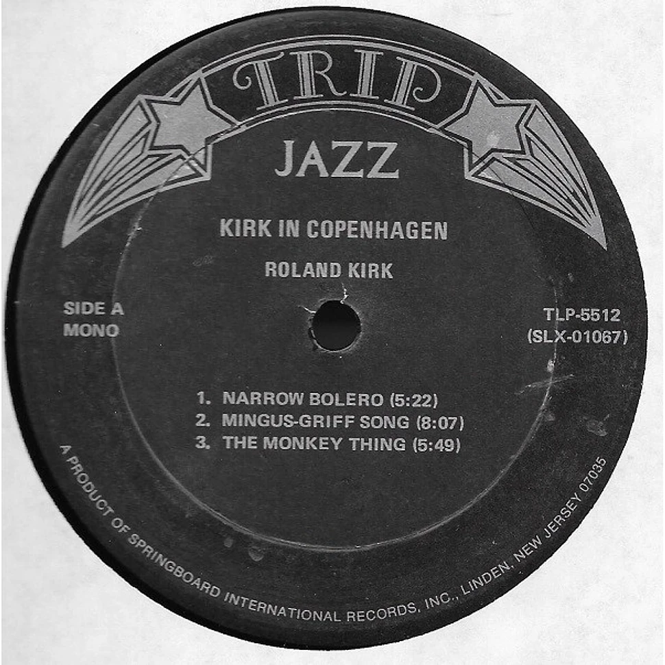 Roland Kirk - Kirk In Copenhagen 1963