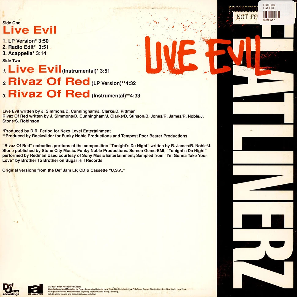 Flatlinerz - Live Evil