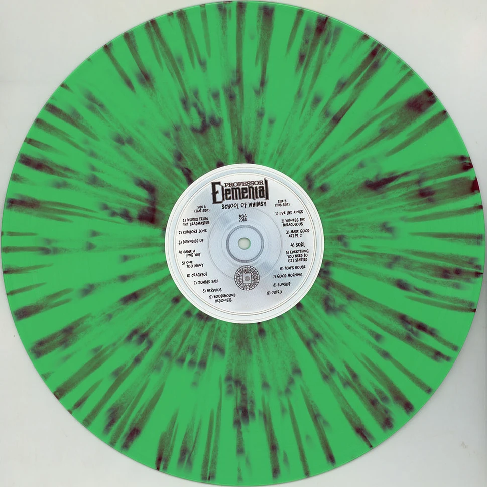 Professor Elemental - School Of Whimsy Mint Green Splattered Vinyl Edition