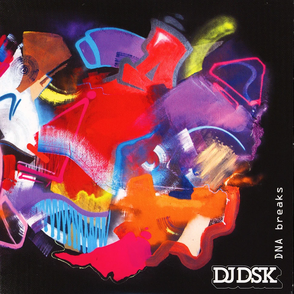 DJ DSK - DNA Breaks Clear Splattered Vinyl Edition