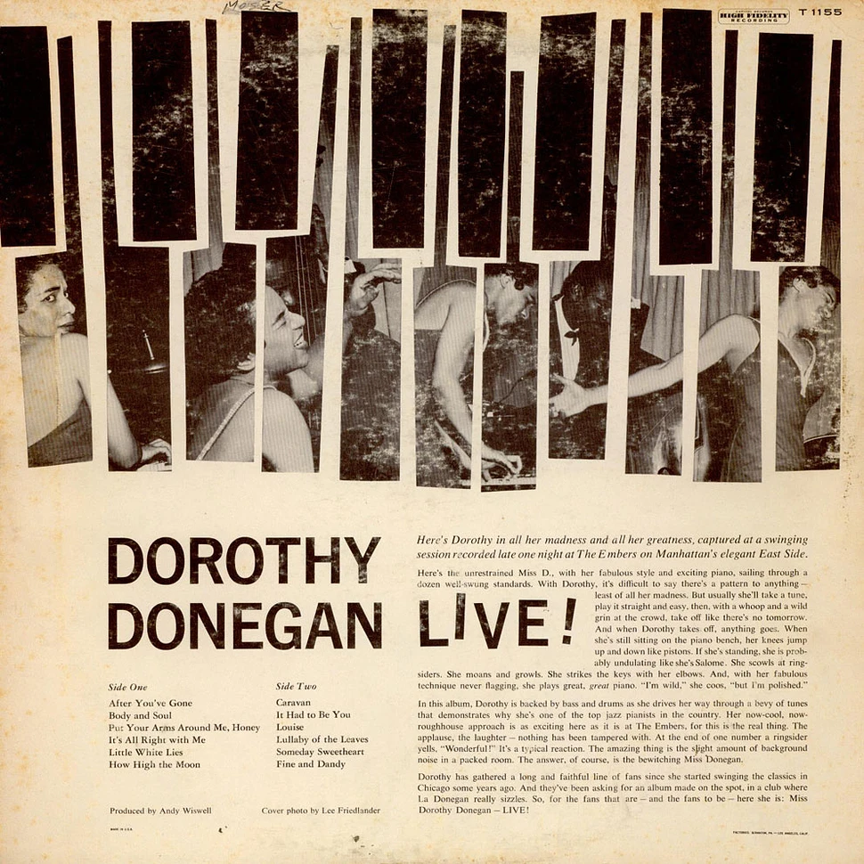 Dorothy Donegan - Live