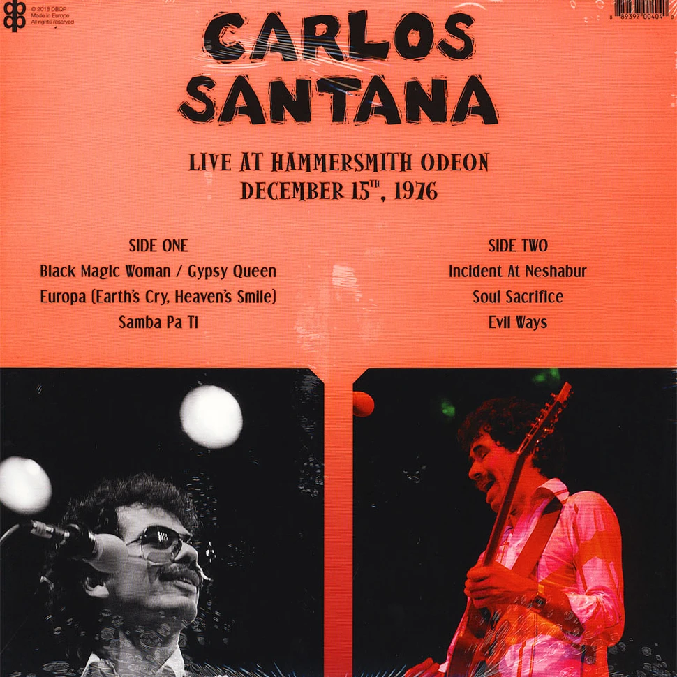 Carlos Santana - Live At Hammersmith Odeon 1976