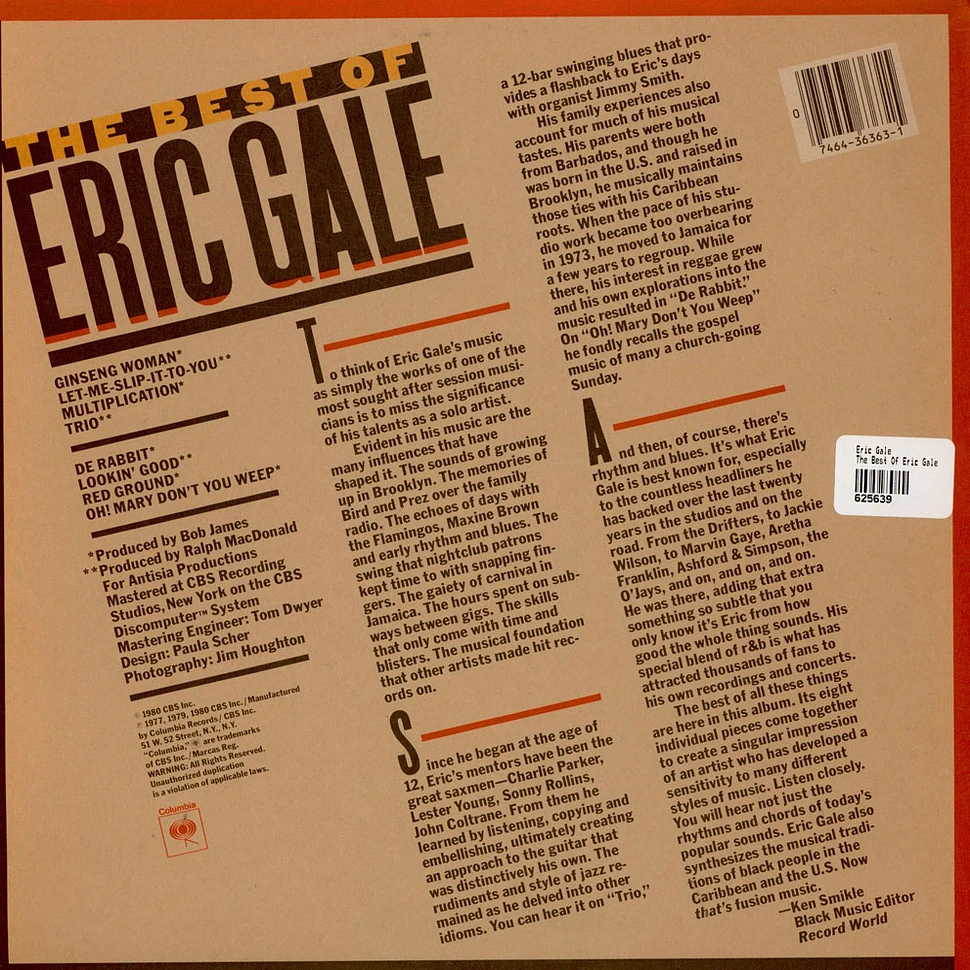 Eric Gale - The Best Of Eric Gale