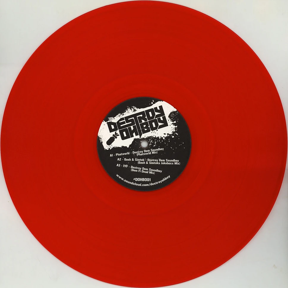 V.A. - Destroy Oh Boy #1 Red Vinyl Edition