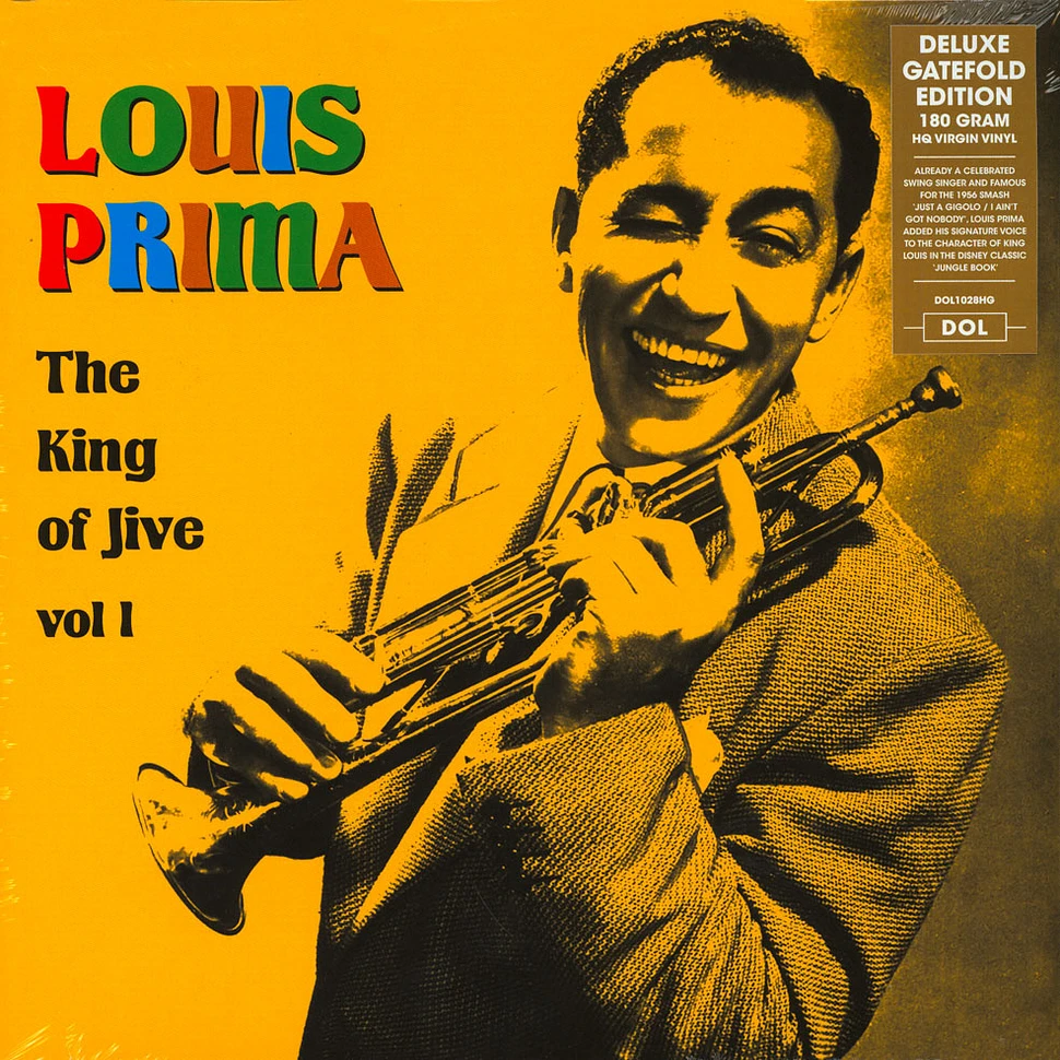 Louis Prima - The King Of Jive Volume 1 Gatefold Sleeve Edition