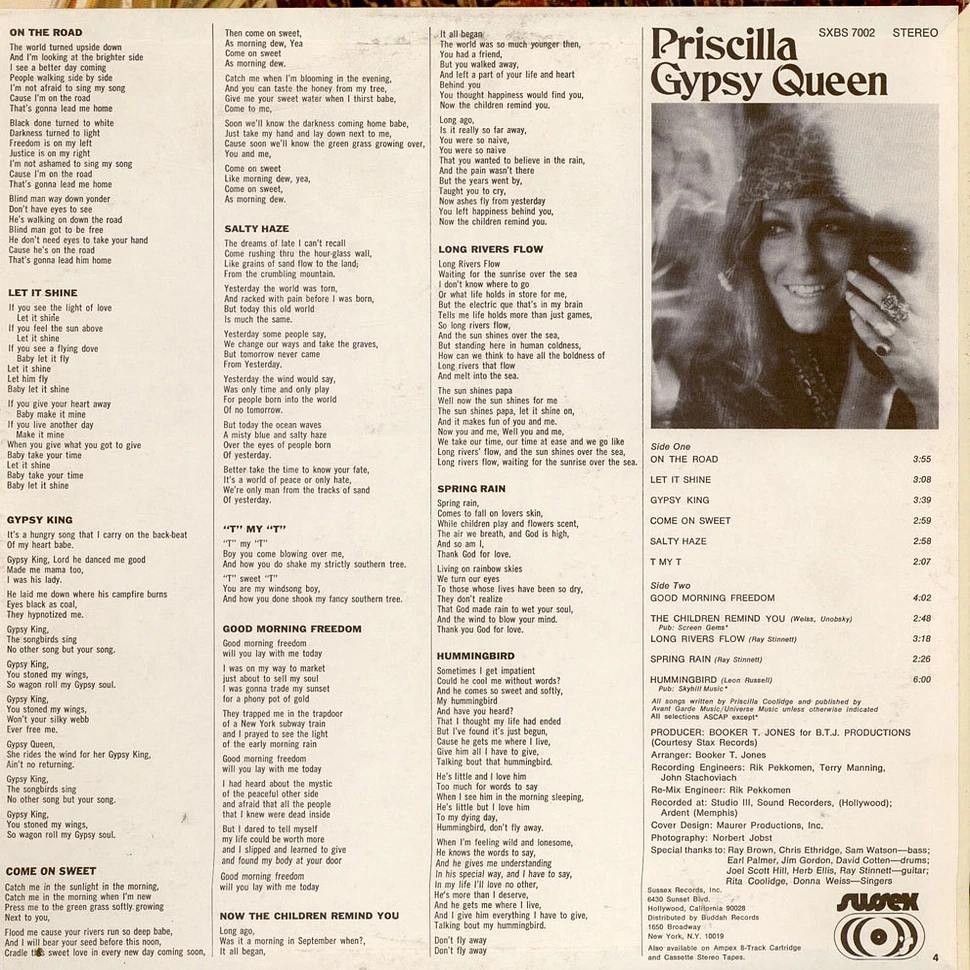 Priscilla Coolidge - Gypsy Queen