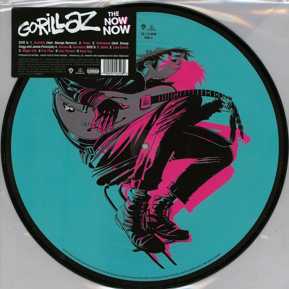 Gorillaz - Now Now Picture Disc Edition