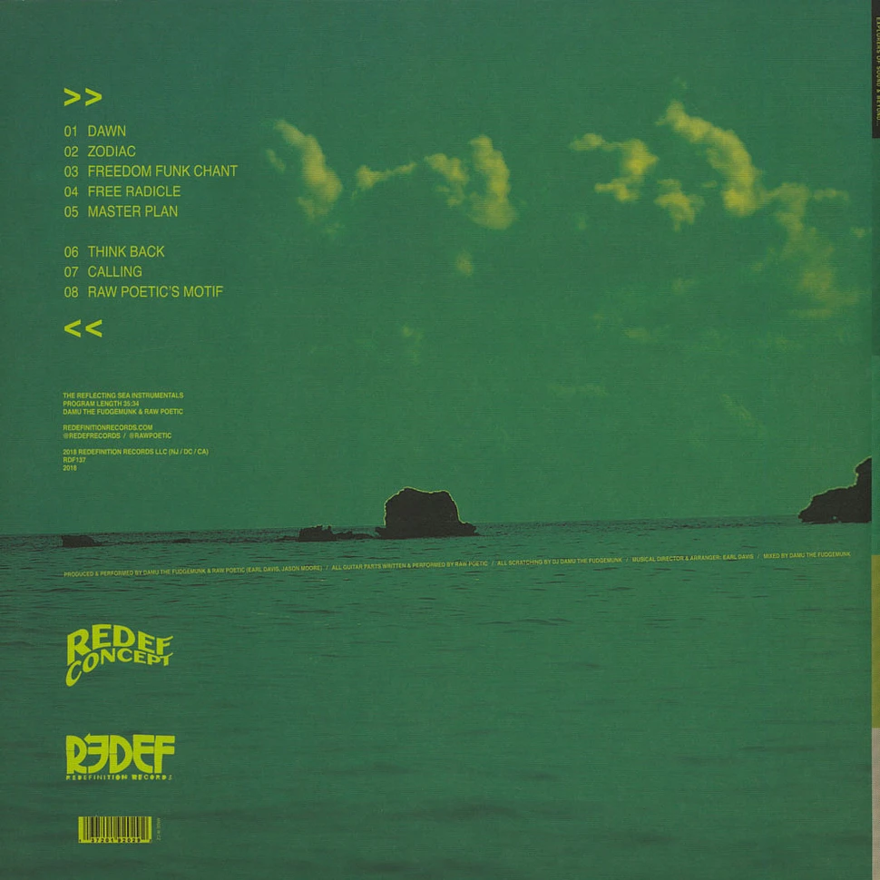 Damu The Fudgemunk & Raw Poetic - Instrumentals From The Reflecting Sea