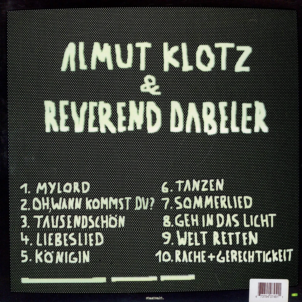 Klotz + Dabeler - Lass Die Lady Rein