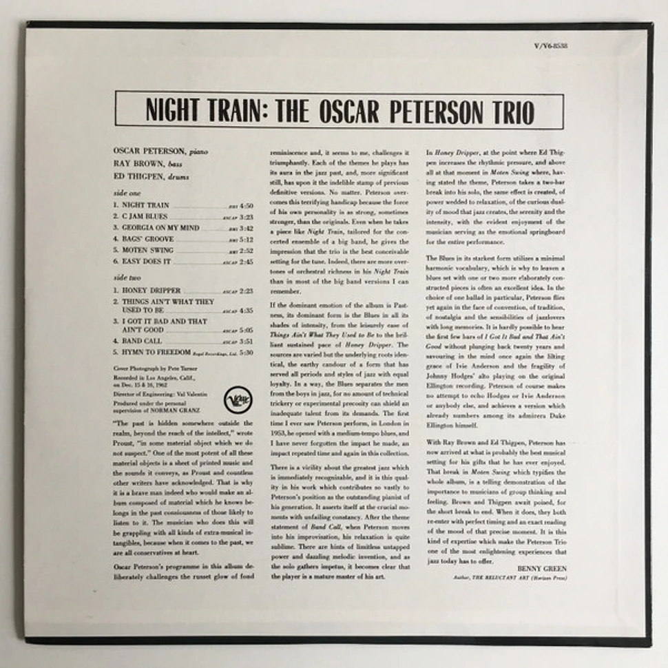 The Oscar Peterson Trio - Night Train