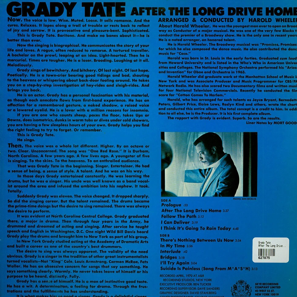 Grady Tate - After The Long Drive Home