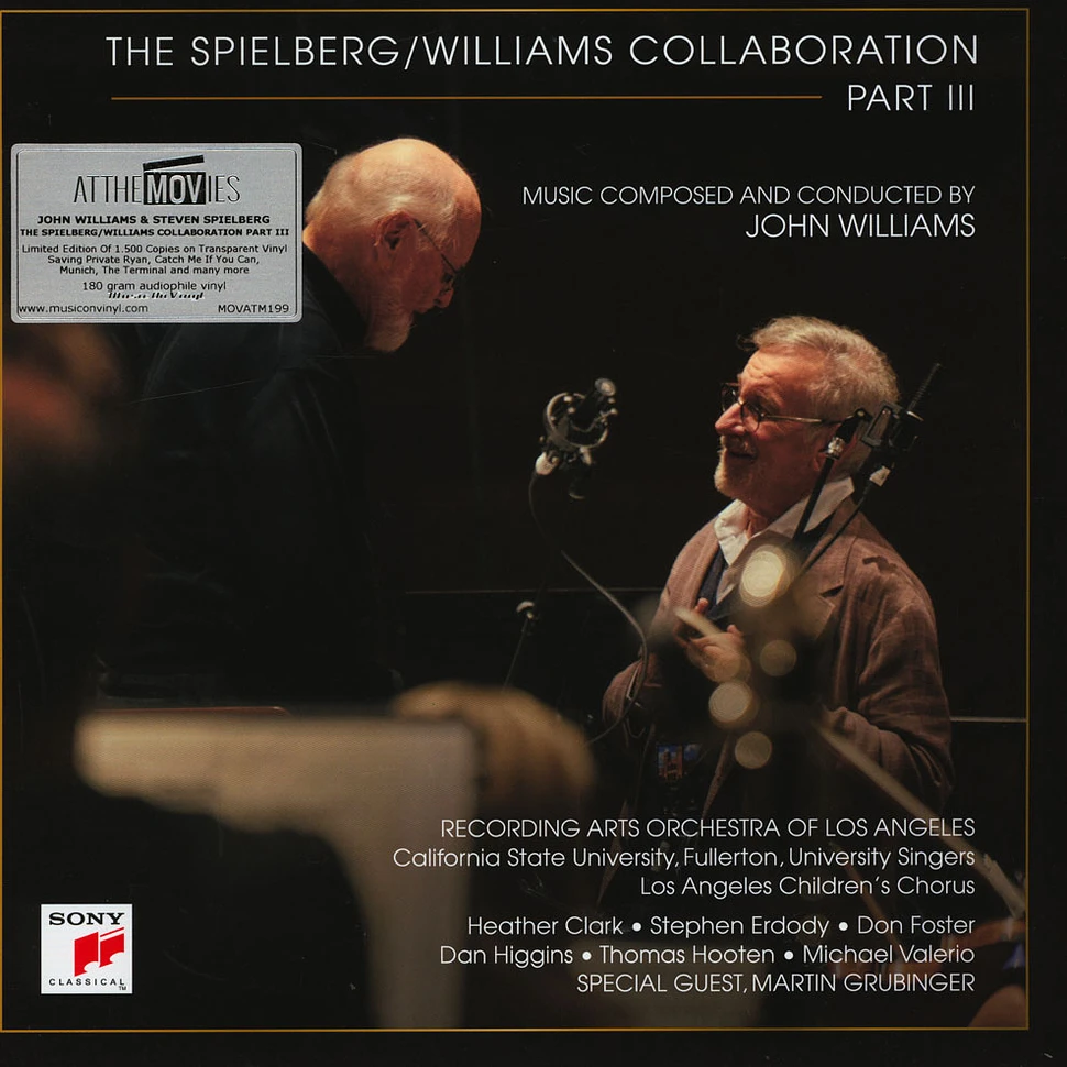 John Williams & Steven Spielberg - The Spielberg/Williams Collaboration Part Iii Colored Vinyl Edition