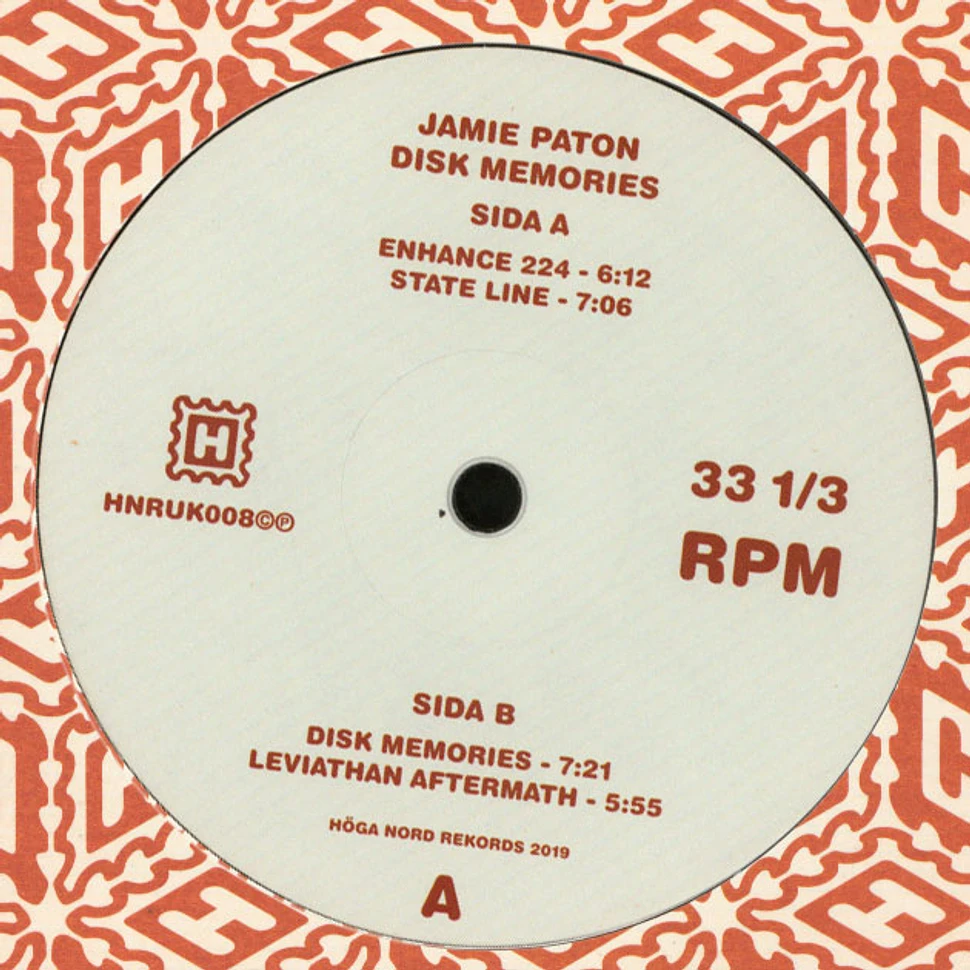Jamie Paton - Disk Memories