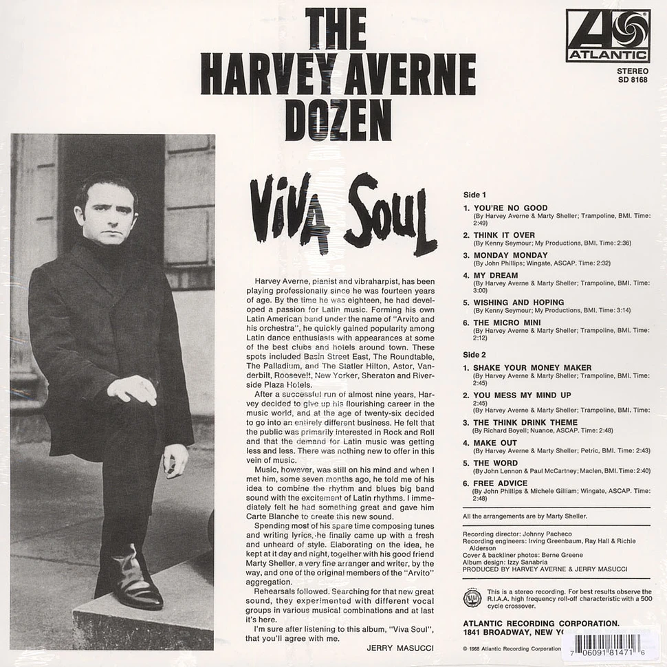 Harvey Averne Dozen - Viva Soul