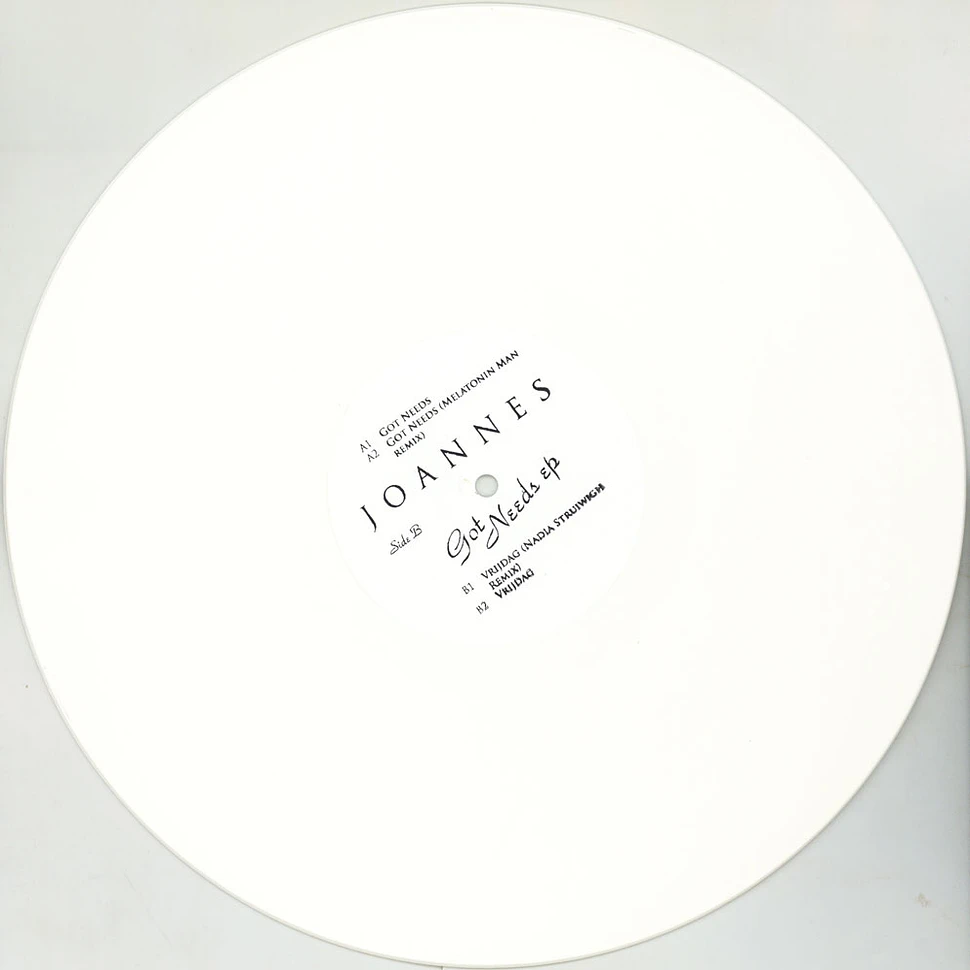Joannes - Got Needs White Vinyl Edition