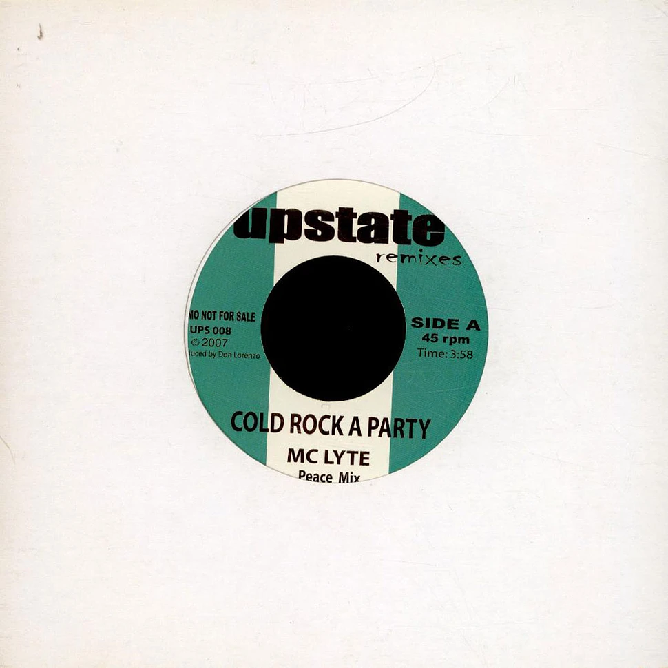MC Lyte / Beenie Man - Cold Rock A Party / King Of The Dancehall