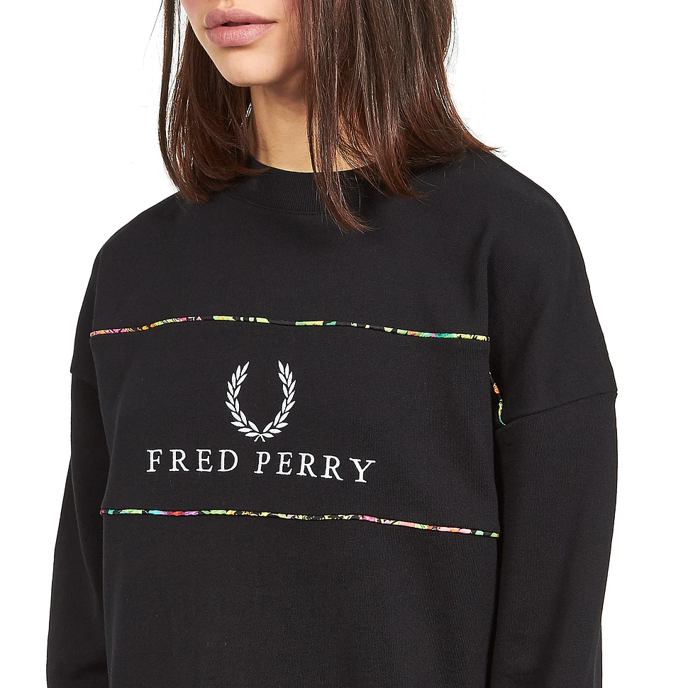 Fred Perry - Liberty Print Sports Sweatshirt