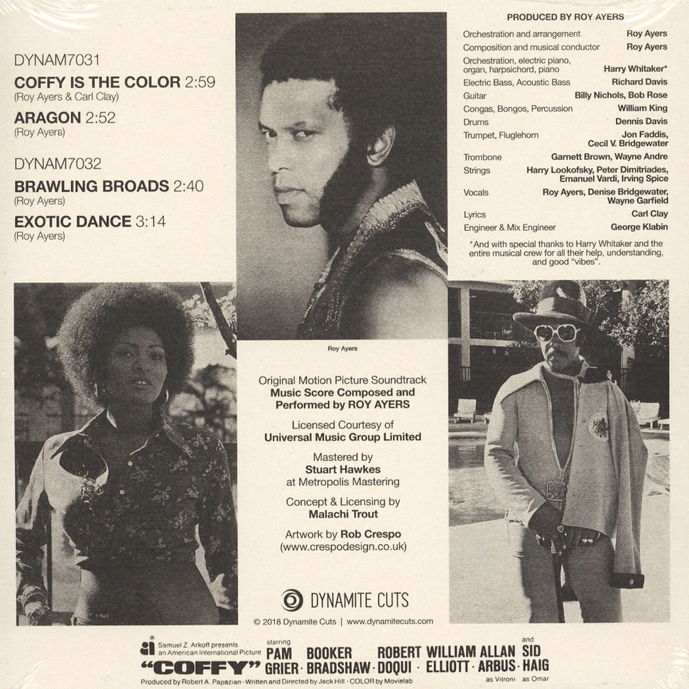 Roy Ayers - OST Coffy 4 Track EP